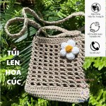 Túi len hoa cúc