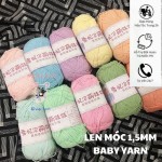 Len Móc 1,5mm Baby Yarn (có thể móc và đan)