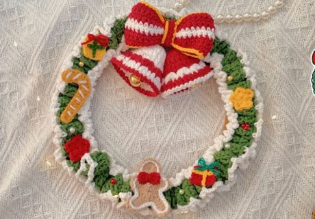 Móc khóa len Noel: Tự tay làm quà tặng ý nghĩa