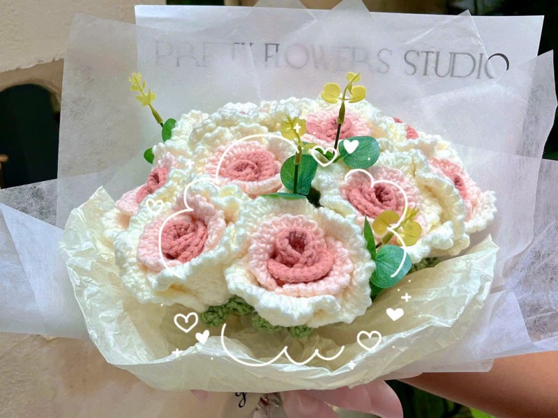 Lý do nên mua hoa len handmade làm quà tặng