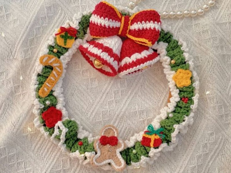 Móc khóa len Noel: Tự tay làm quà tặng ý nghĩa