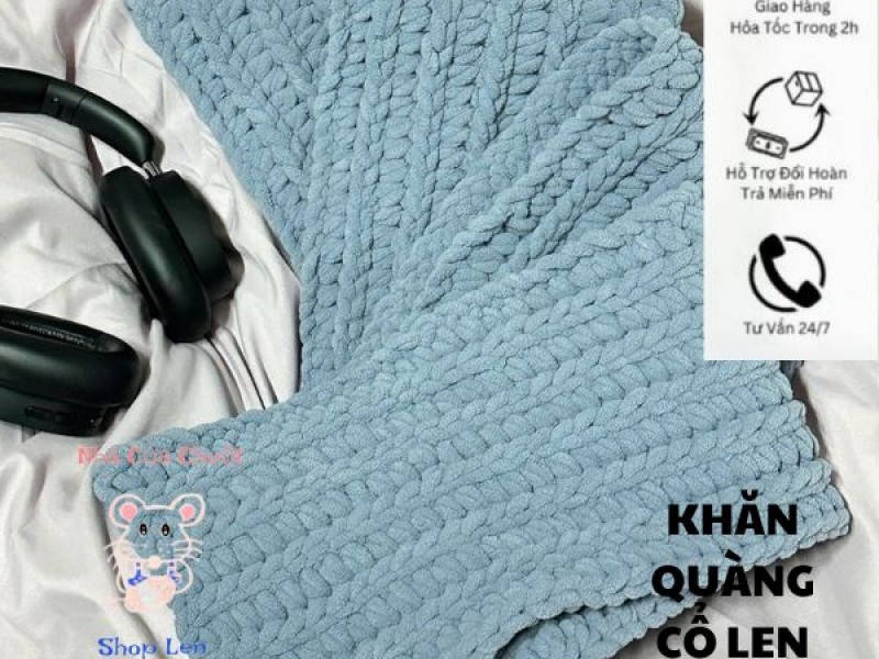 Khăn Quàng Cổ Len To 