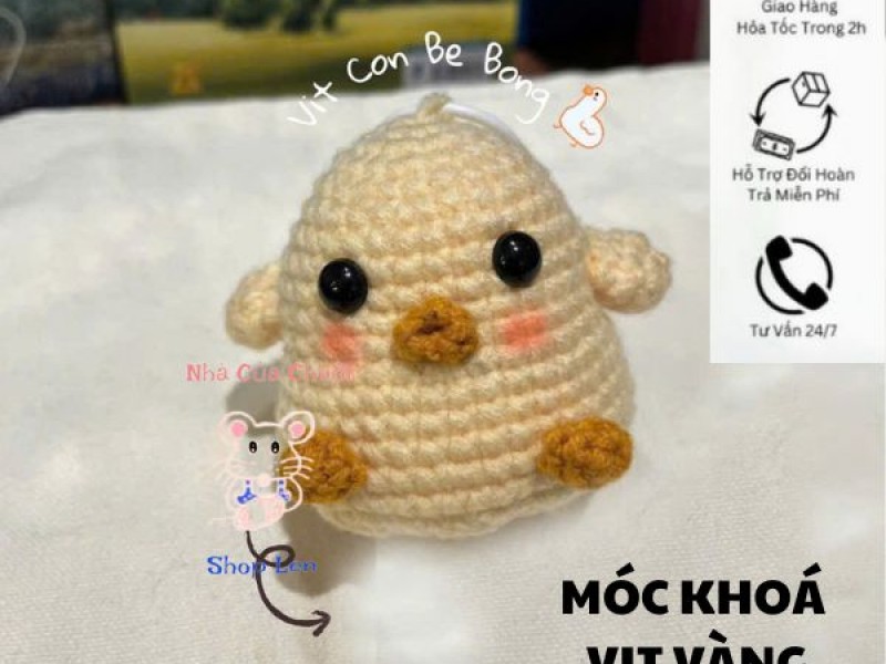 Móc khoá Vịt Vàng