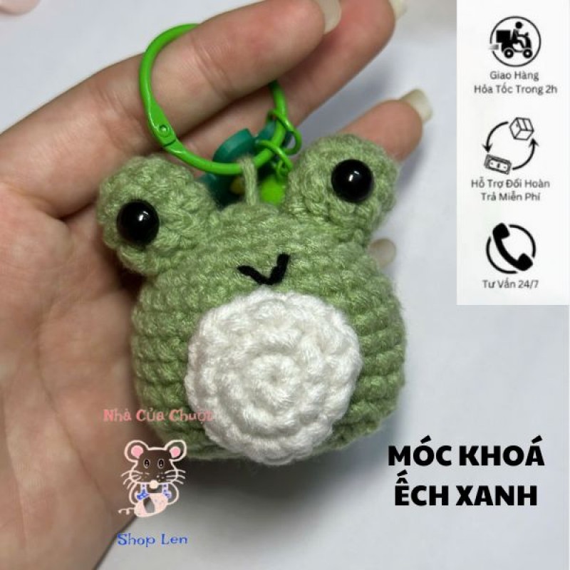 Móc Khoá Ếch Xanh