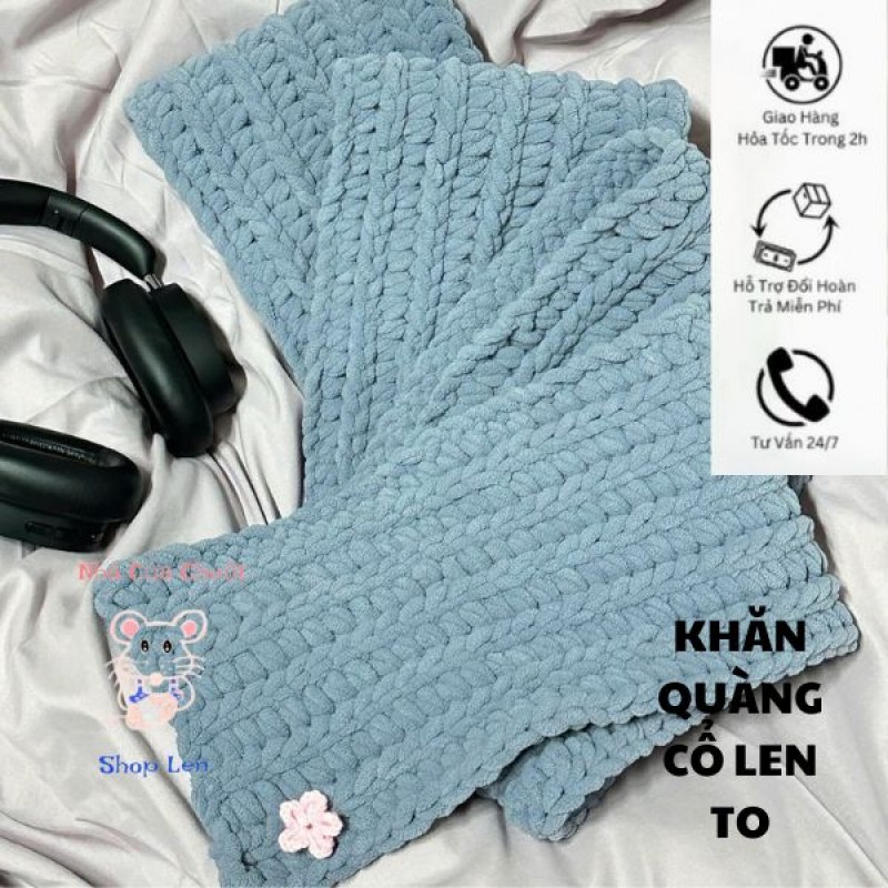 Khăn Quàng Cổ Len To 